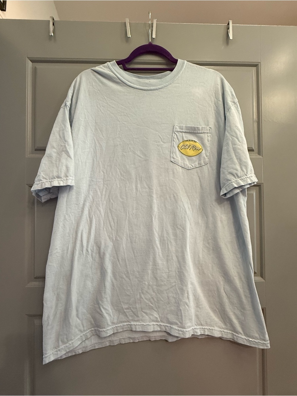 Old Row Chapel Hill football t-shirt